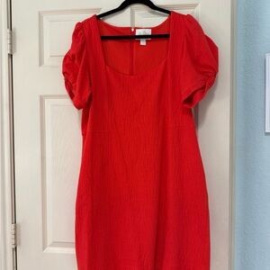 Lilly Pulitzer Vibrant Red Dress